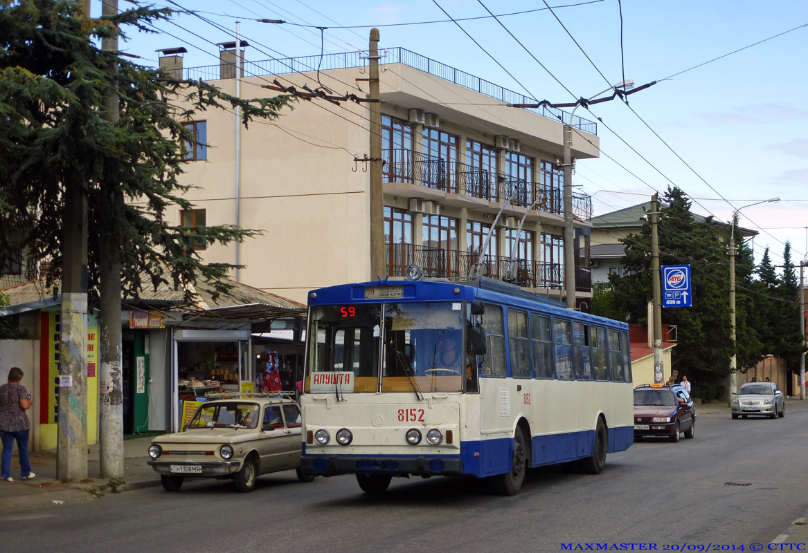Крымский троллейбус, Škoda 14Tr11/6 № 8152