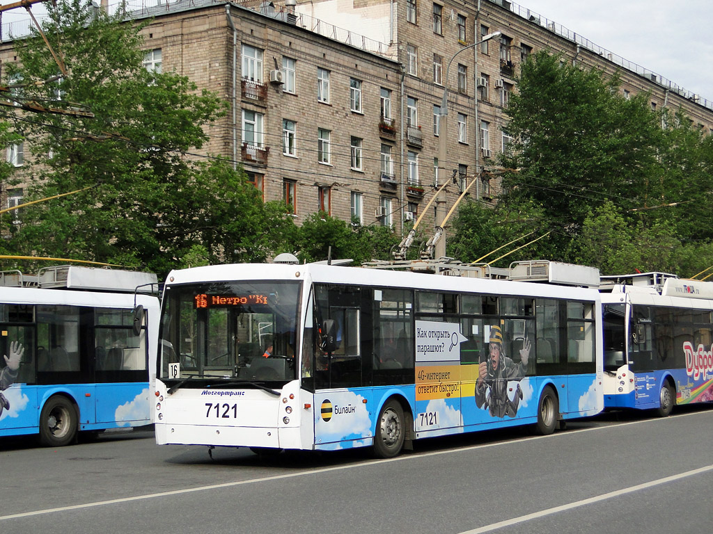 Москва, Тролза-5265.00 «Мегаполис» № 7121