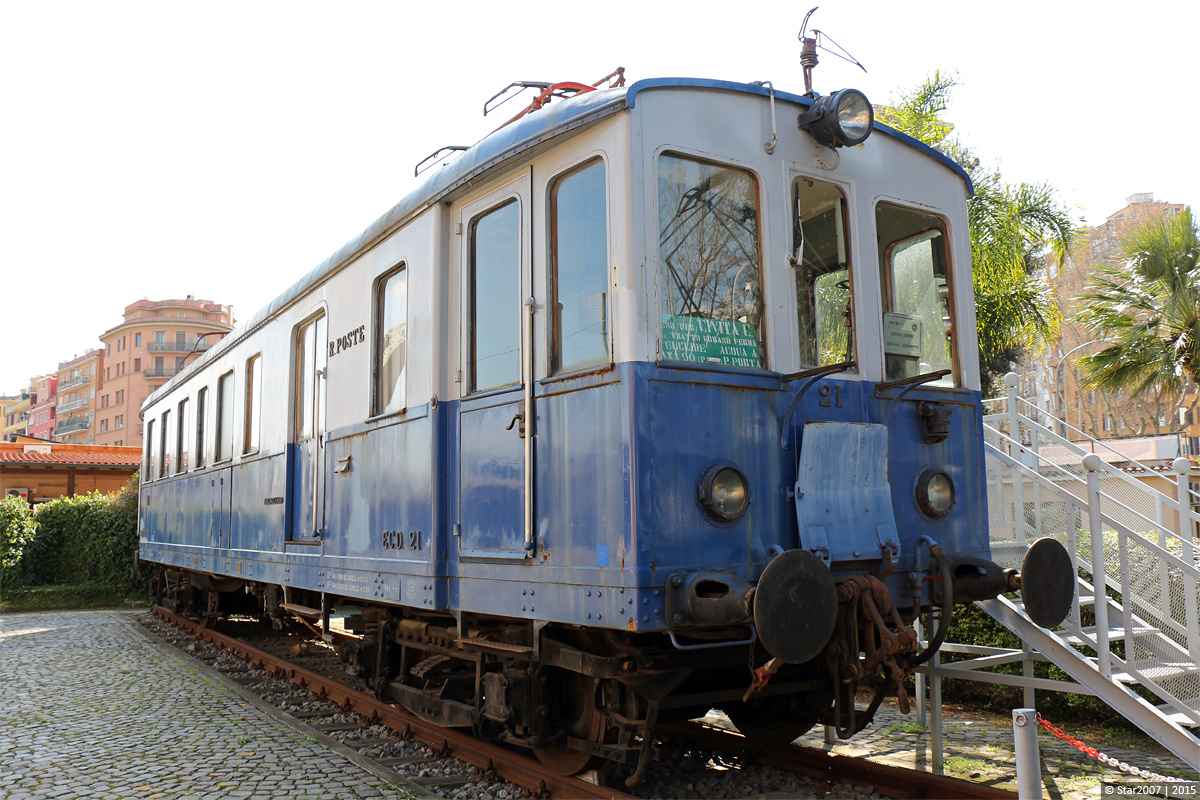 Рим, (нет в списке) № ECD21; Рим — Музеи: «Polo Museale ATAC»