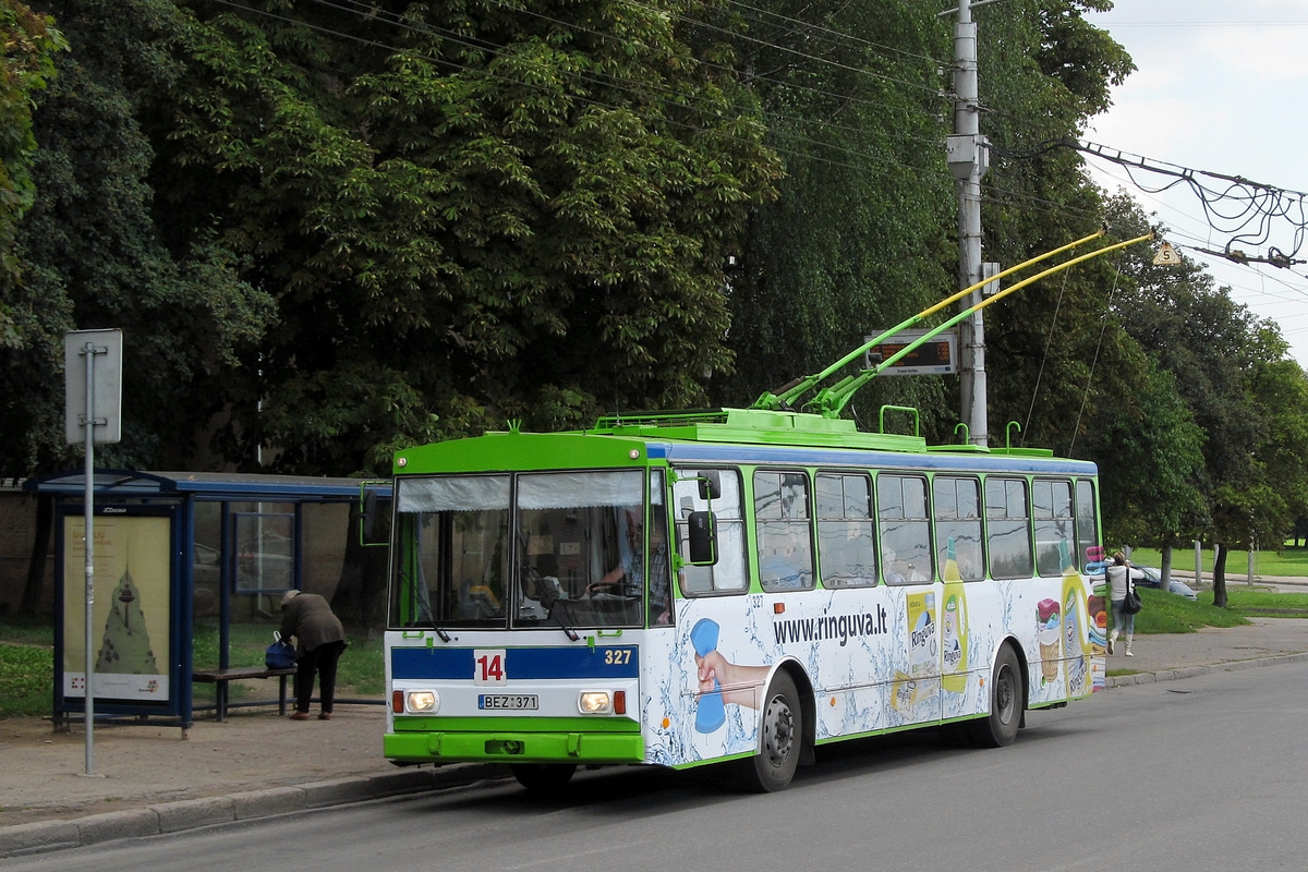 Каунас, Škoda 14Tr № 327