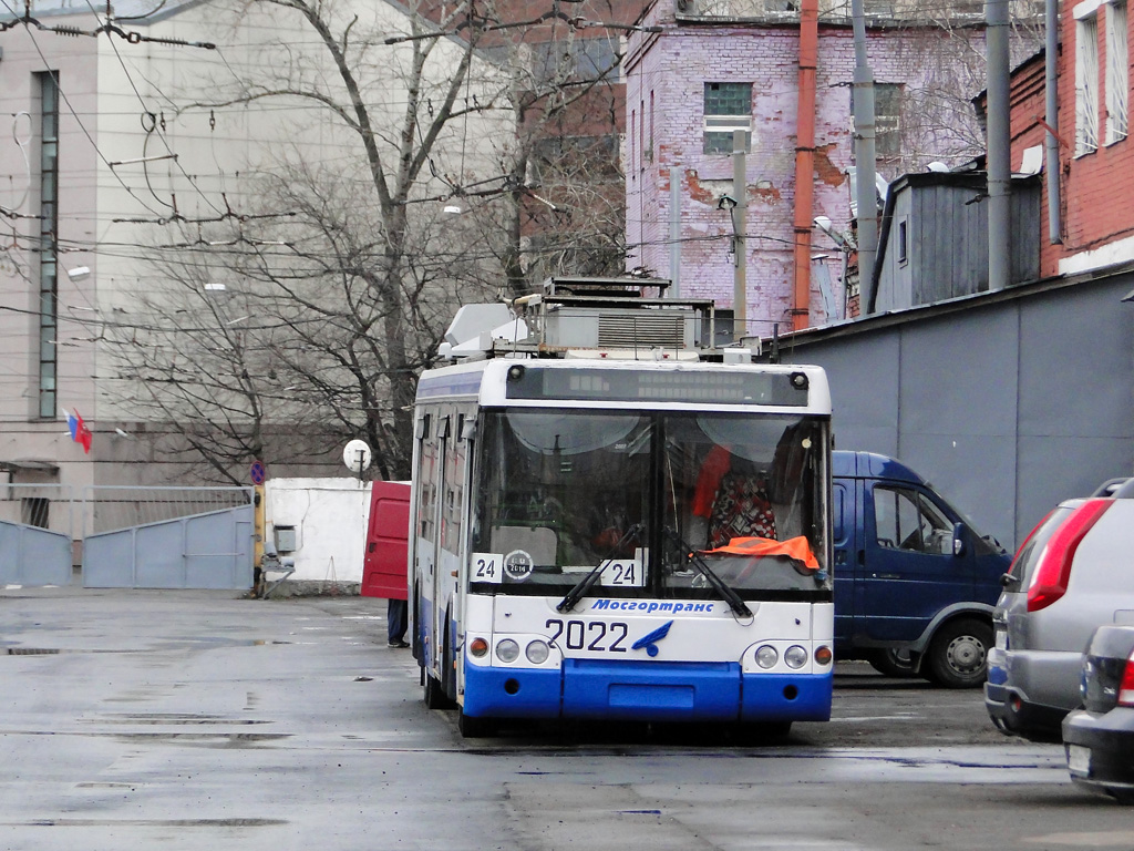 Москва, МТрЗ-52791 «Садовое Кольцо» № 2022