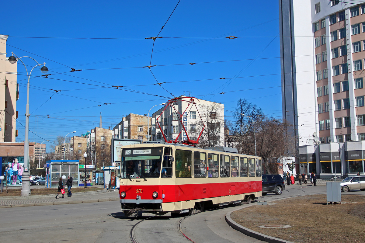 Єкатеринбург, Tatra T6B5SU № 370 Єкатеринбург, Tatra T6B5SU № 370