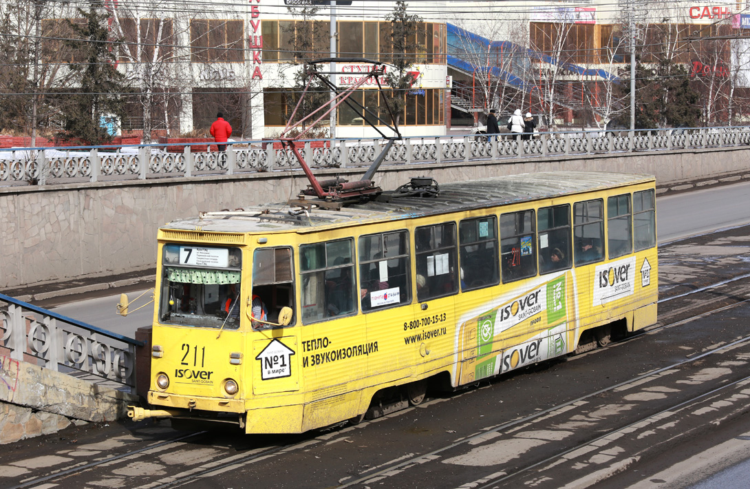 Красноярск, 71-605 (КТМ-5М3) № 211