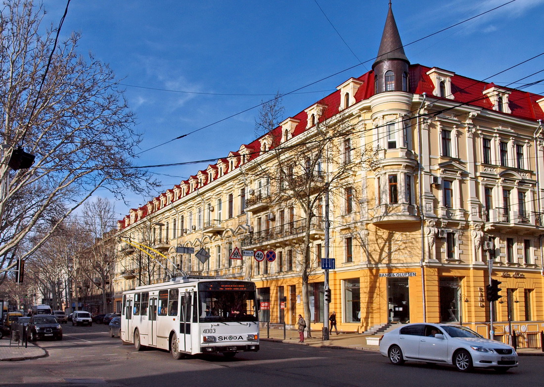 Odesa, Škoda 14Tr17/6M № 4003