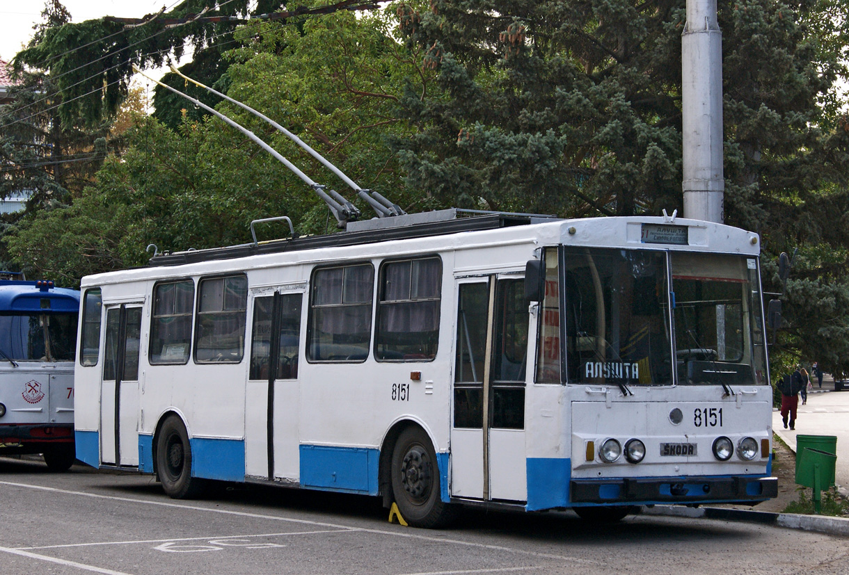 Крымский троллейбус, Škoda 14Tr11/6 № 8151