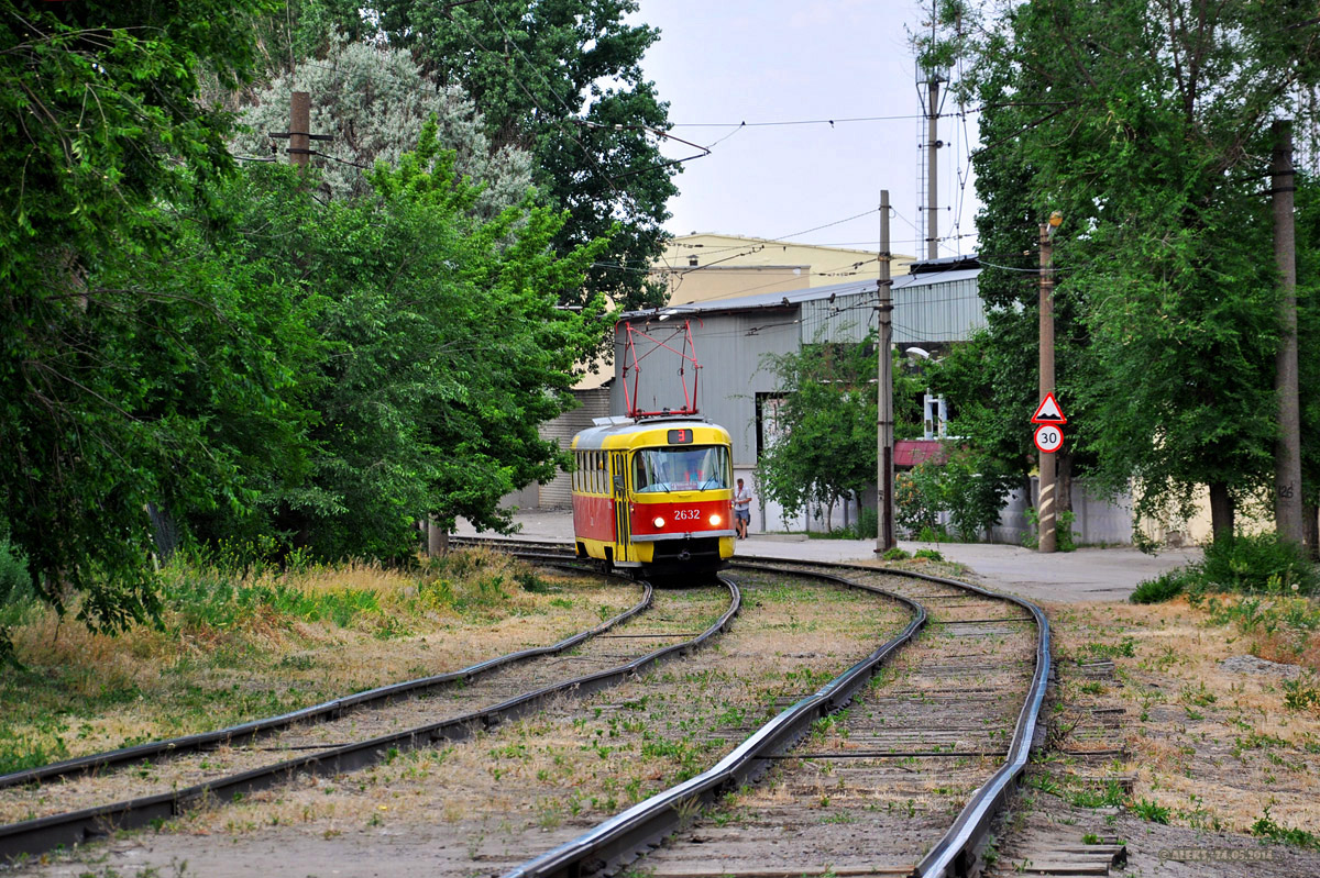 Волгоград, Tatra T3SU (двухдверная) № 2632