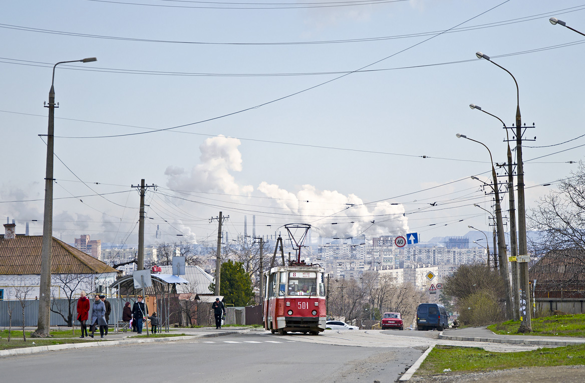 Мариуполь, 71-605 (КТМ-5М3) № 501