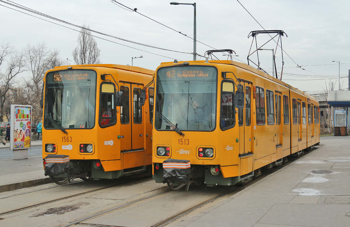 Будапешт, Duewag TW6000 № 1513