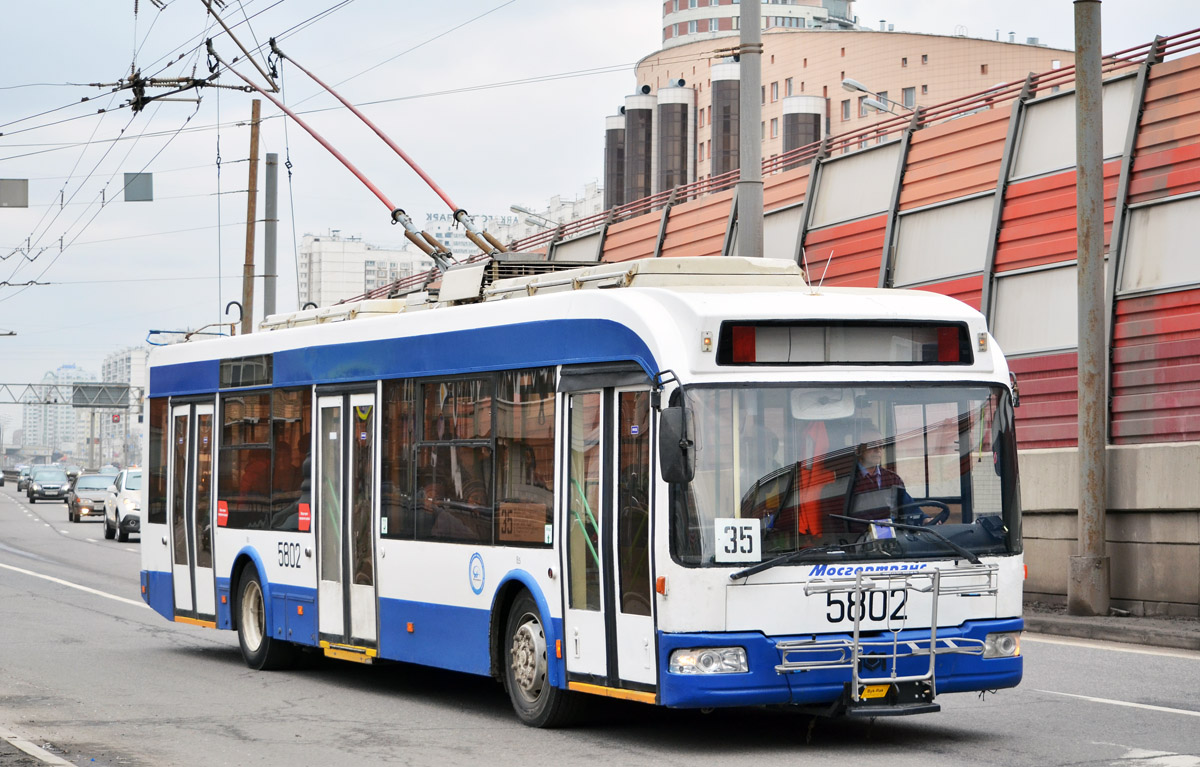 Москва, СВАРЗ-6235.01 (БКМ 32100М) № 5802