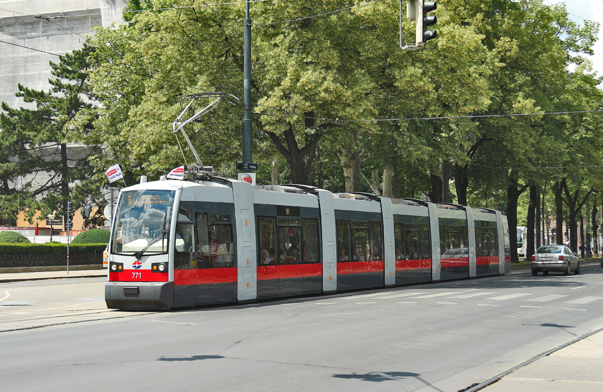 Вена, Siemens ULF-B1 № 771 Вена, Siemens ULF-B1 № 771