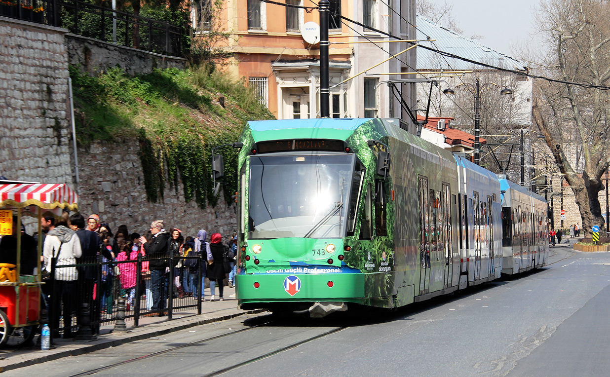 Стамбул, Bombardier Flexity Swift № 743