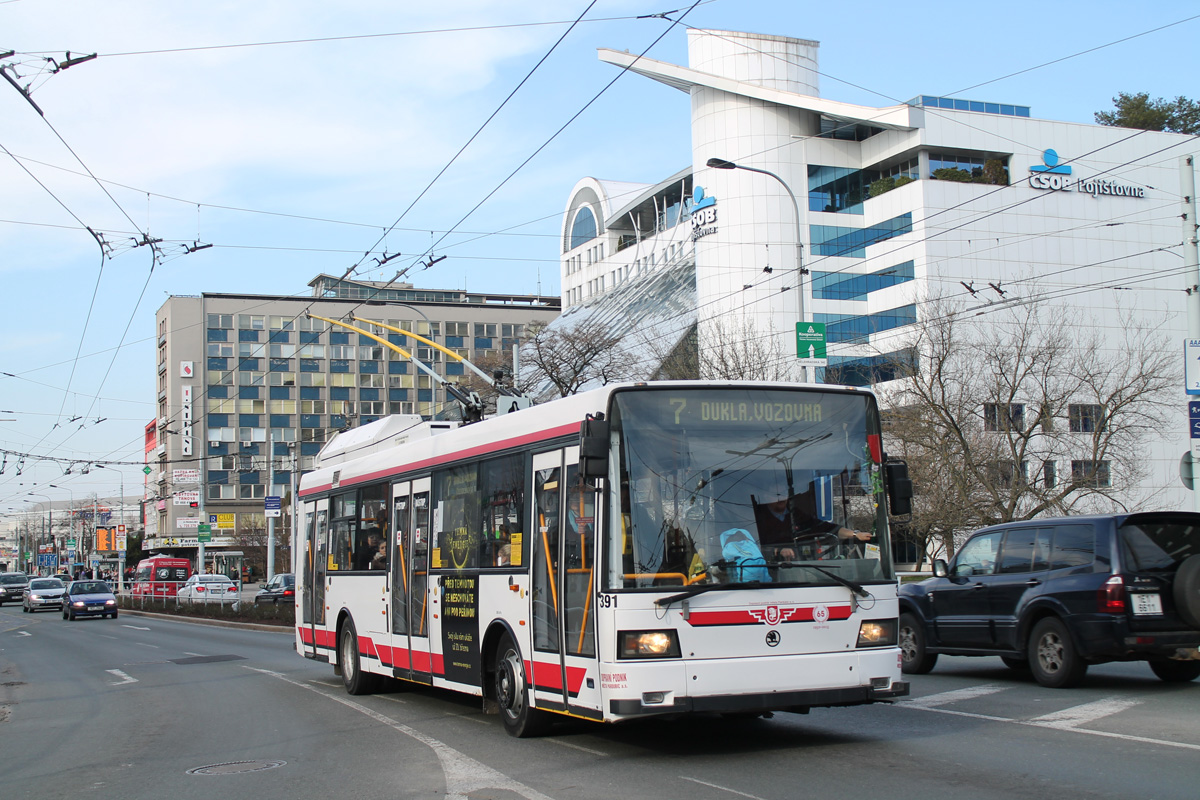 Пардубице, Škoda 21Tr № 391