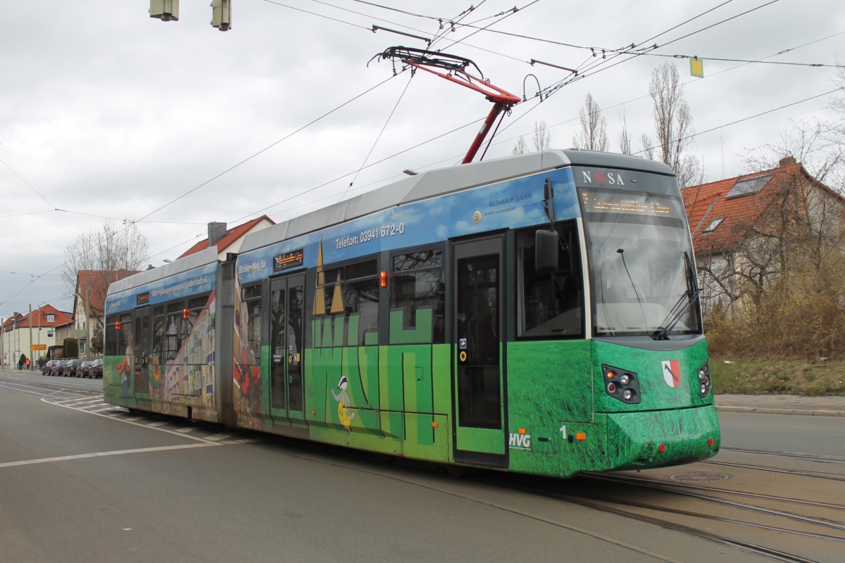 Хальберштадт, Leoliner Fahrzeug-Bau Leipzig NGTW6H № 1