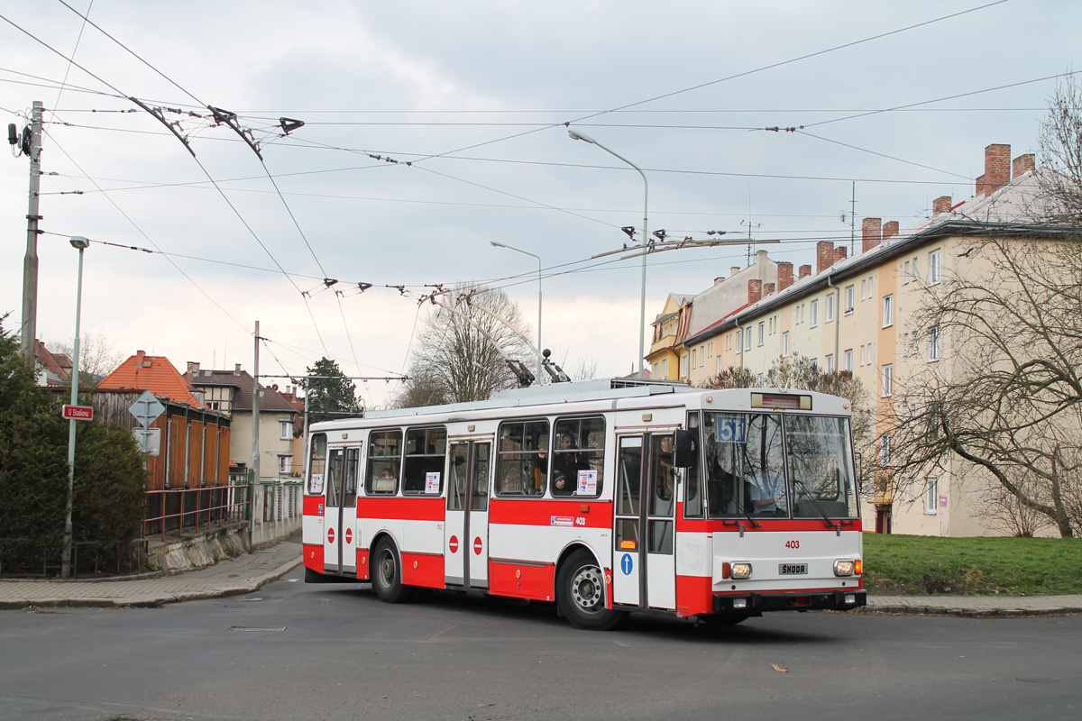 Усти-над-Лабем, Škoda 14Tr08/6 № 403
