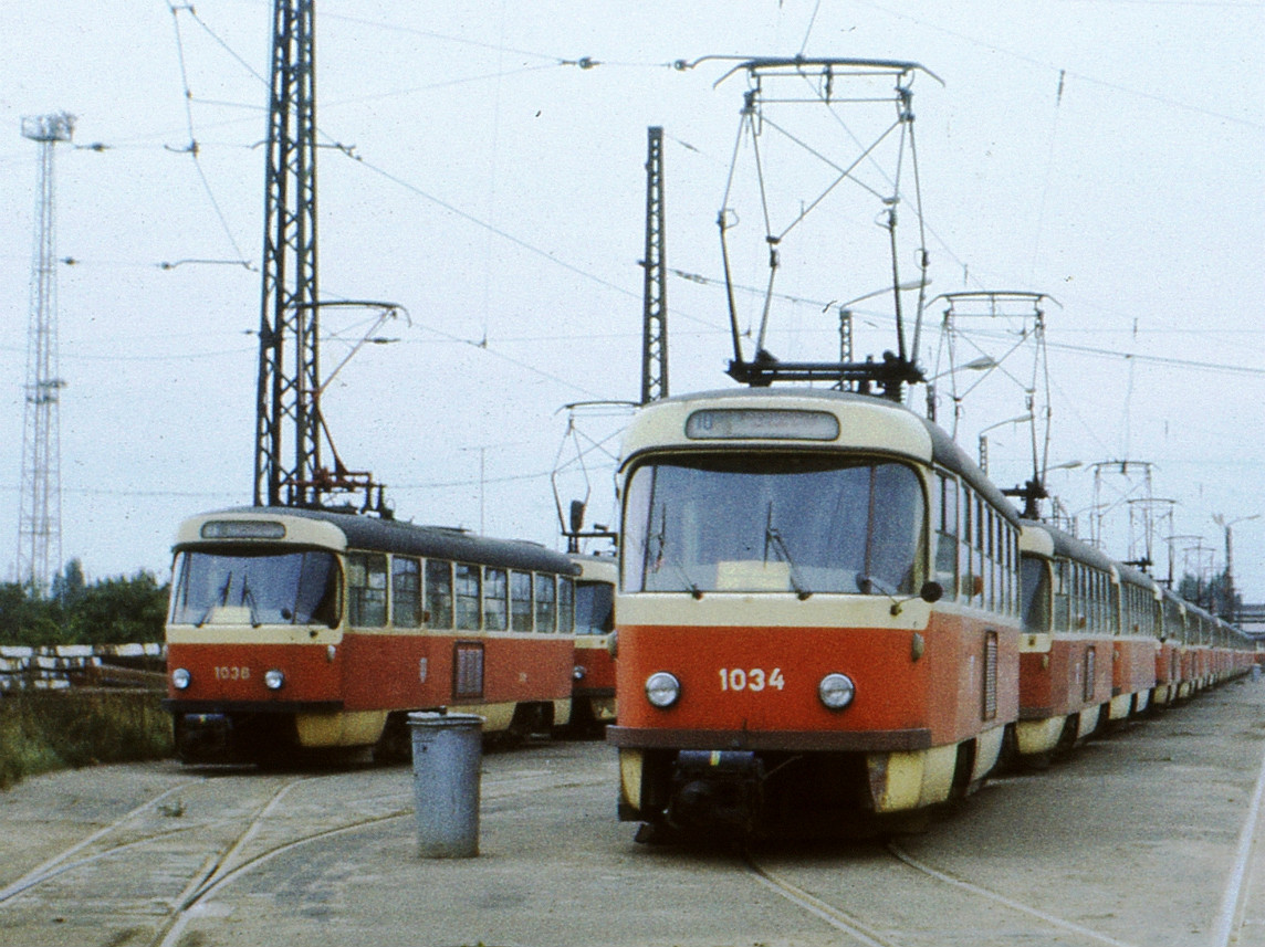 Галле, Tatra T4D № 1038; Галле, Tatra T4D № 1034