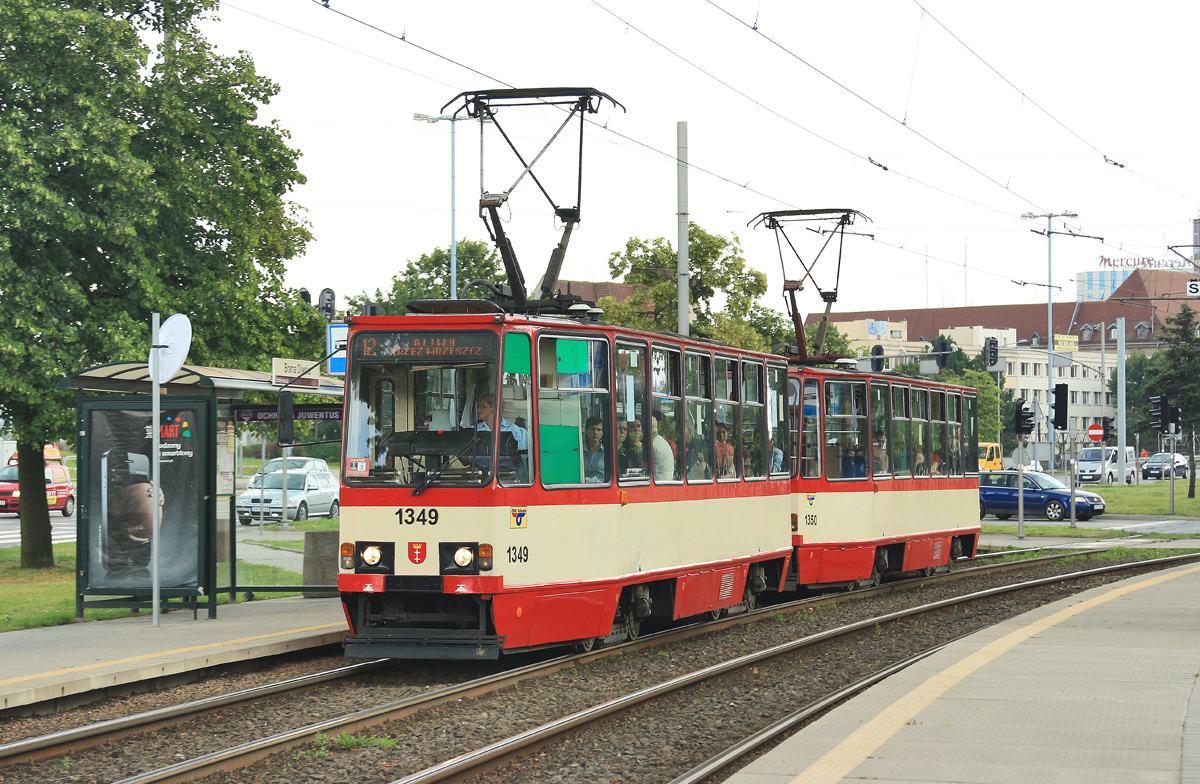 Гданьск, Konstal 105Na № 1349