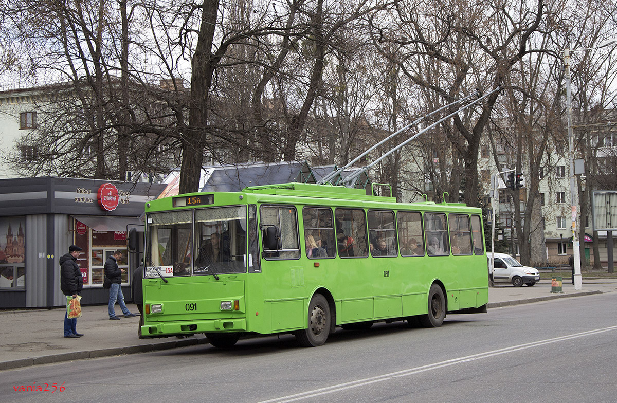 Житомир, Škoda 14Tr02/6 № 091