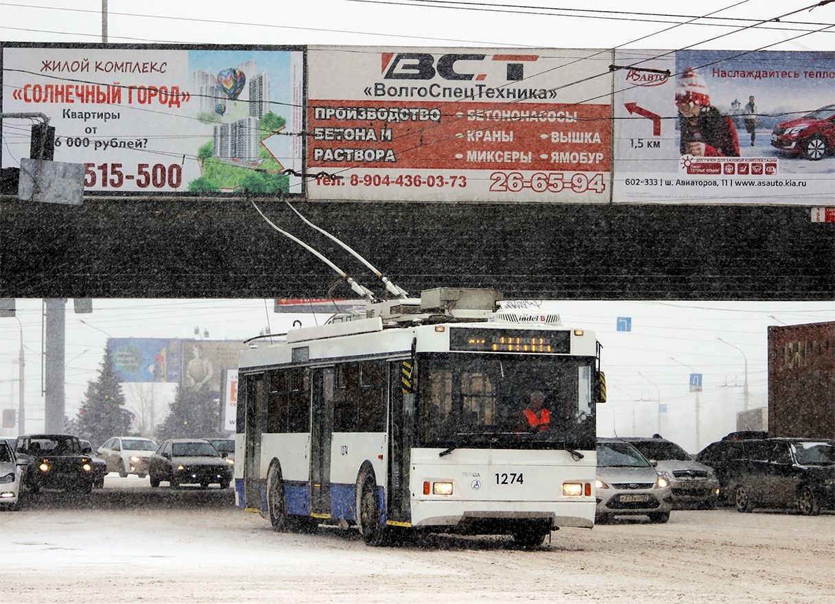 Волгоград, Тролза-5275.03 «Оптима» № 1274