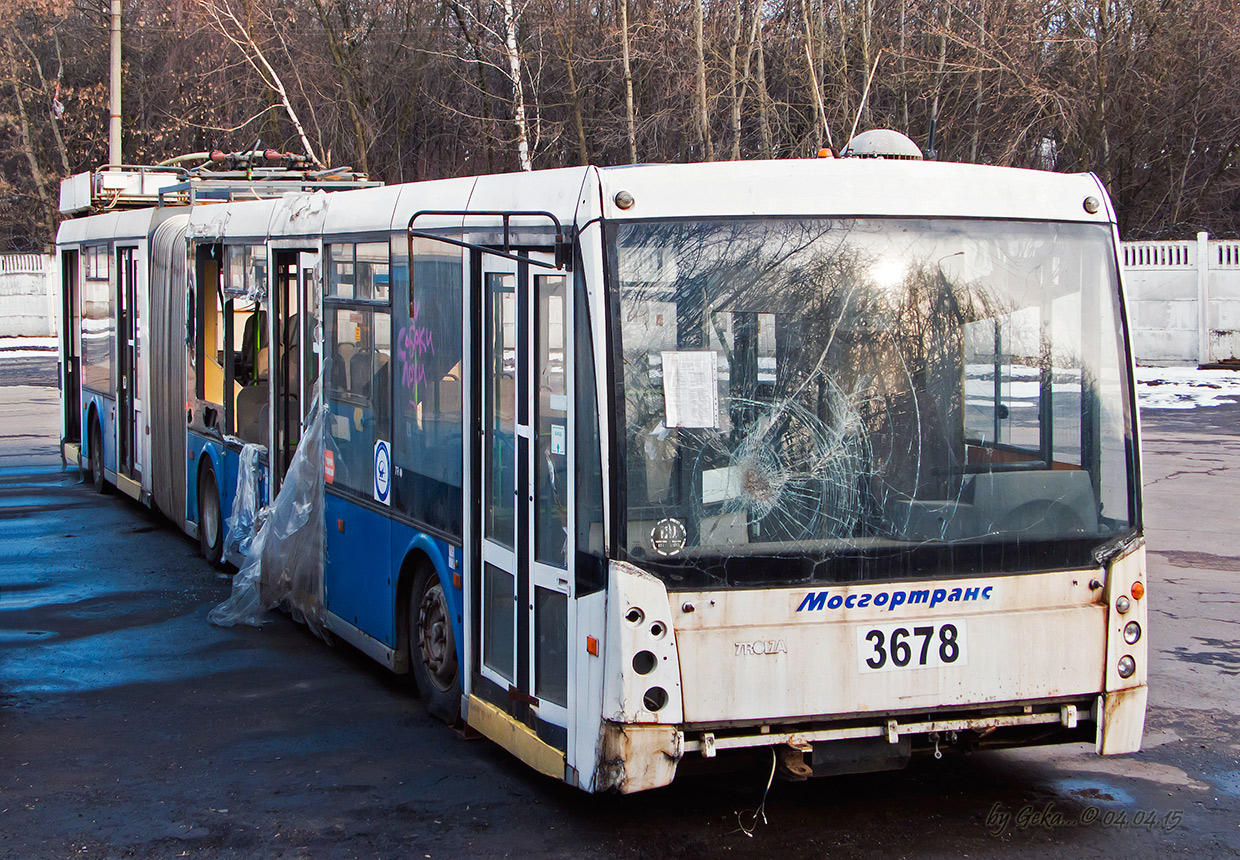 Москва, Тролза-6206.00 «Мегаполис» № 3678