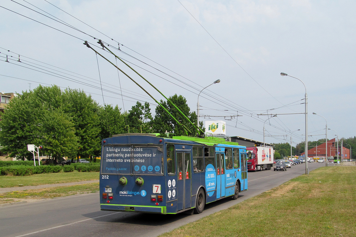 Каунас, Škoda 14Tr02/6 № 282