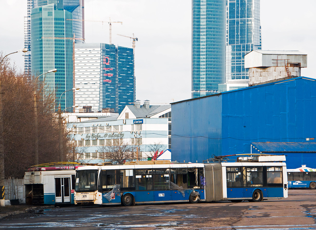 Москва, Тролза-6206.00 «Мегаполис» № 3678