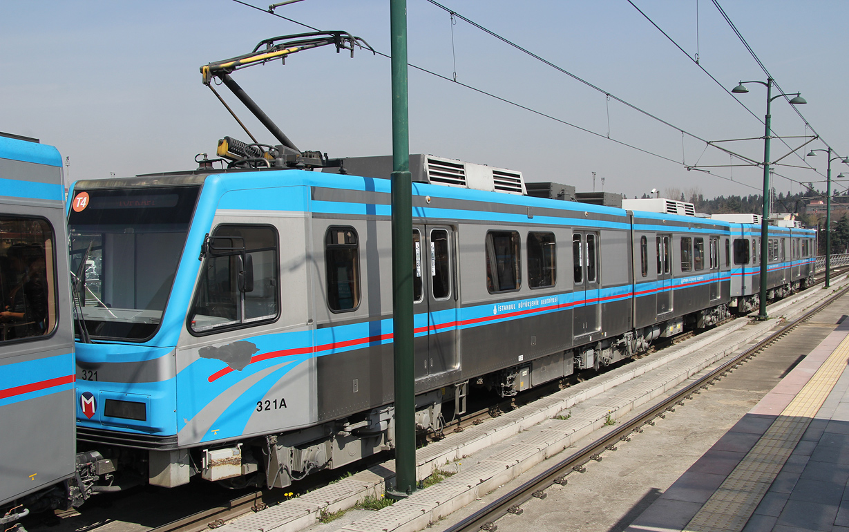 Стамбул, Hyundai Rotem LRV34 № 321