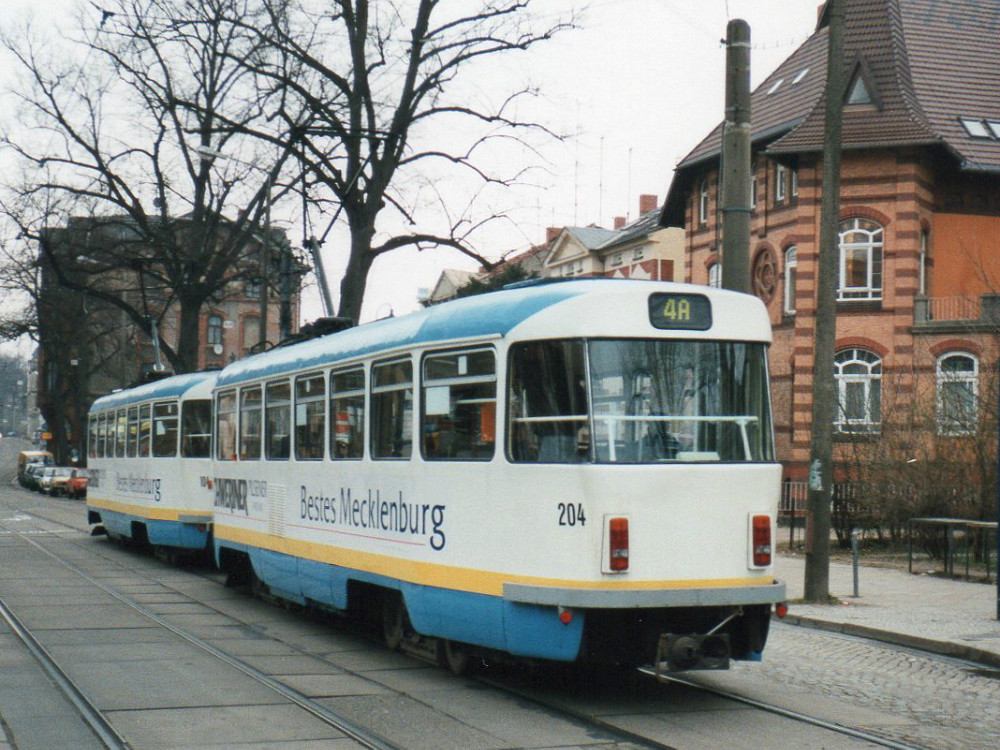 Шверин, Tatra T3DC2 № 204