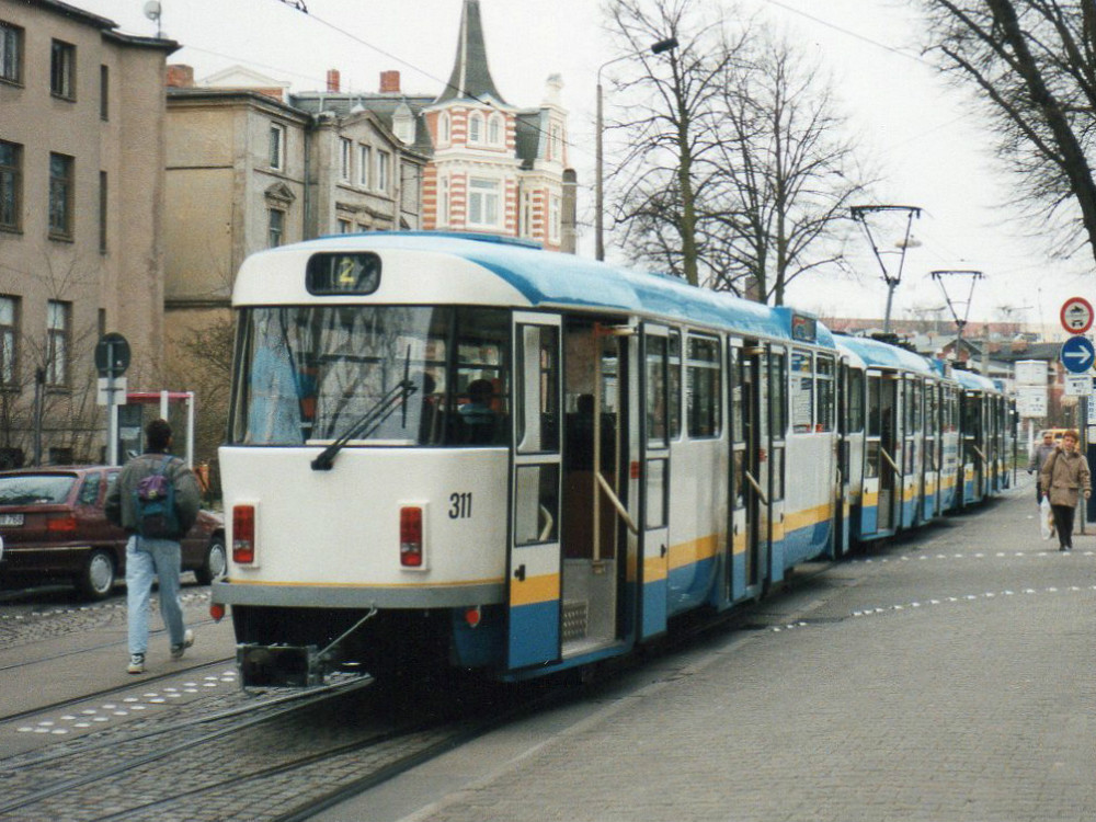 Schwerin, Tatra B3DC Nr. 311