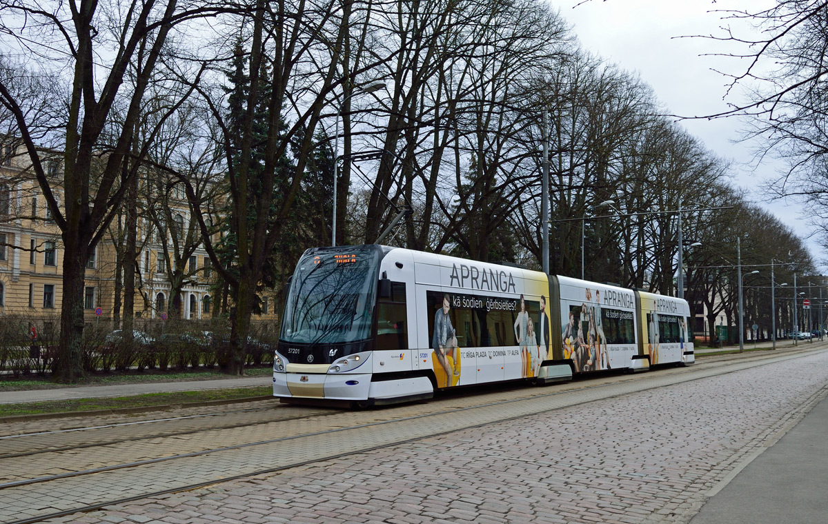 Рига, Škoda 15T ForCity Alfa Riga № 57201