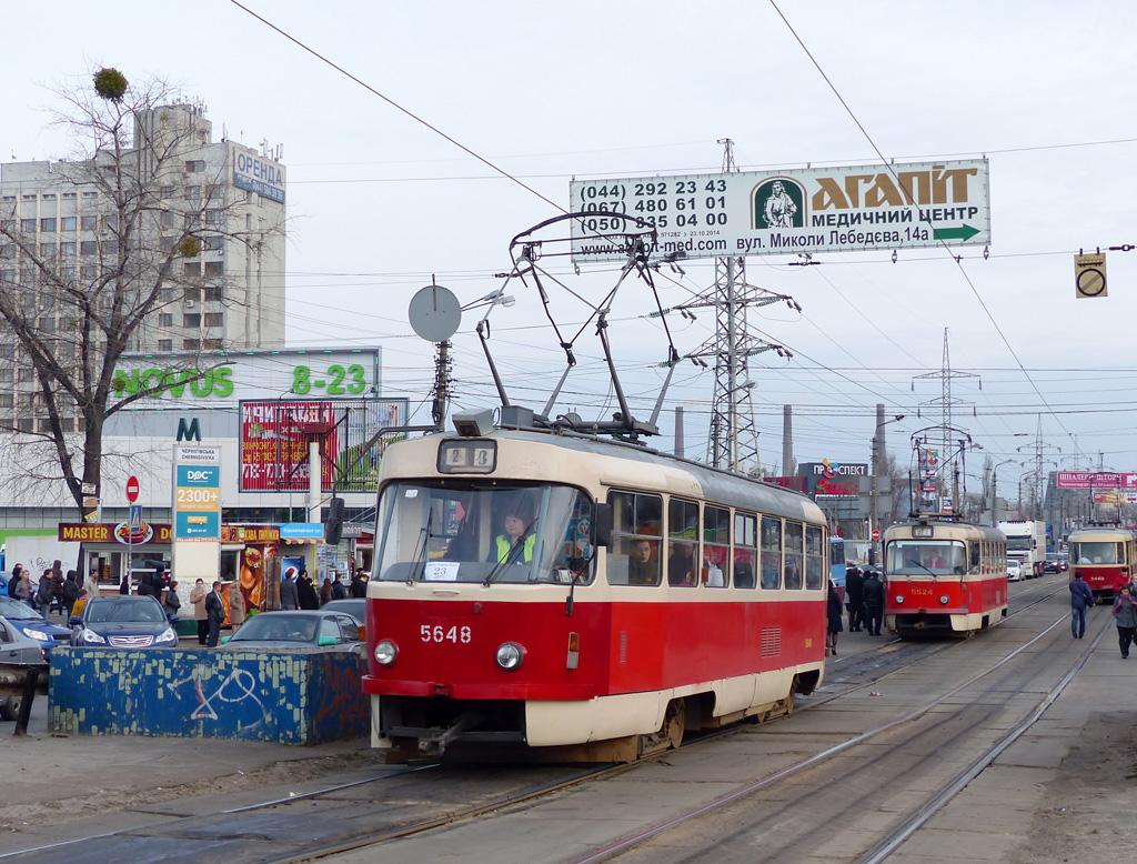Киев, Tatra T3SUCS № 5648