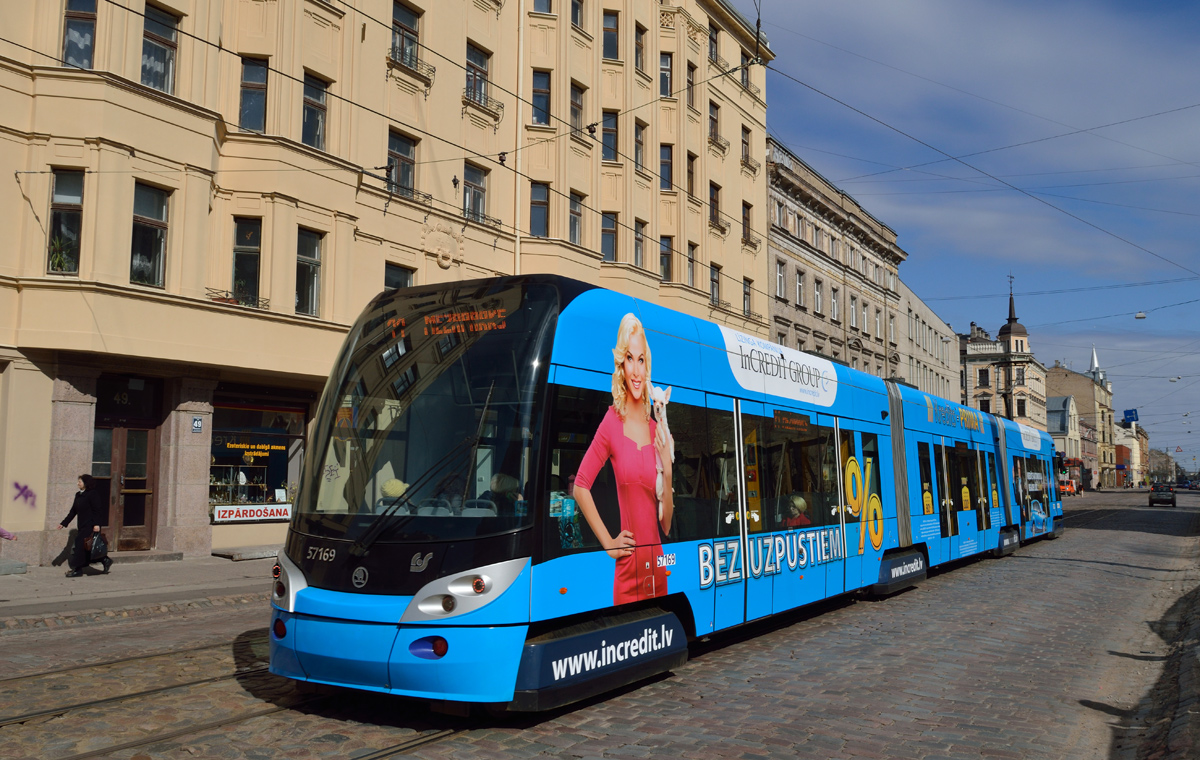 Рига, Škoda 15T ForCity Alfa Riga № 57169