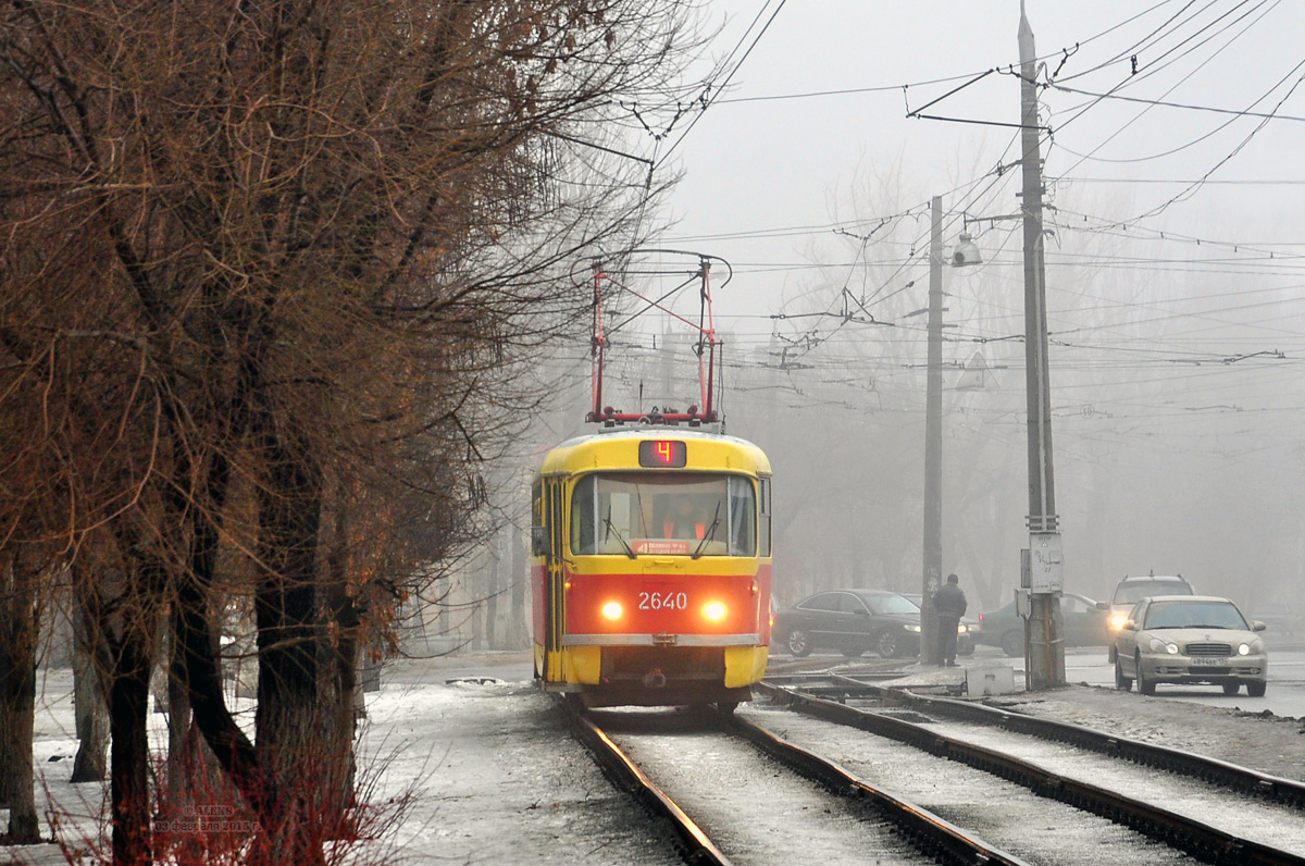 Волгоград, Tatra T3SU (двухдверная) № 2640