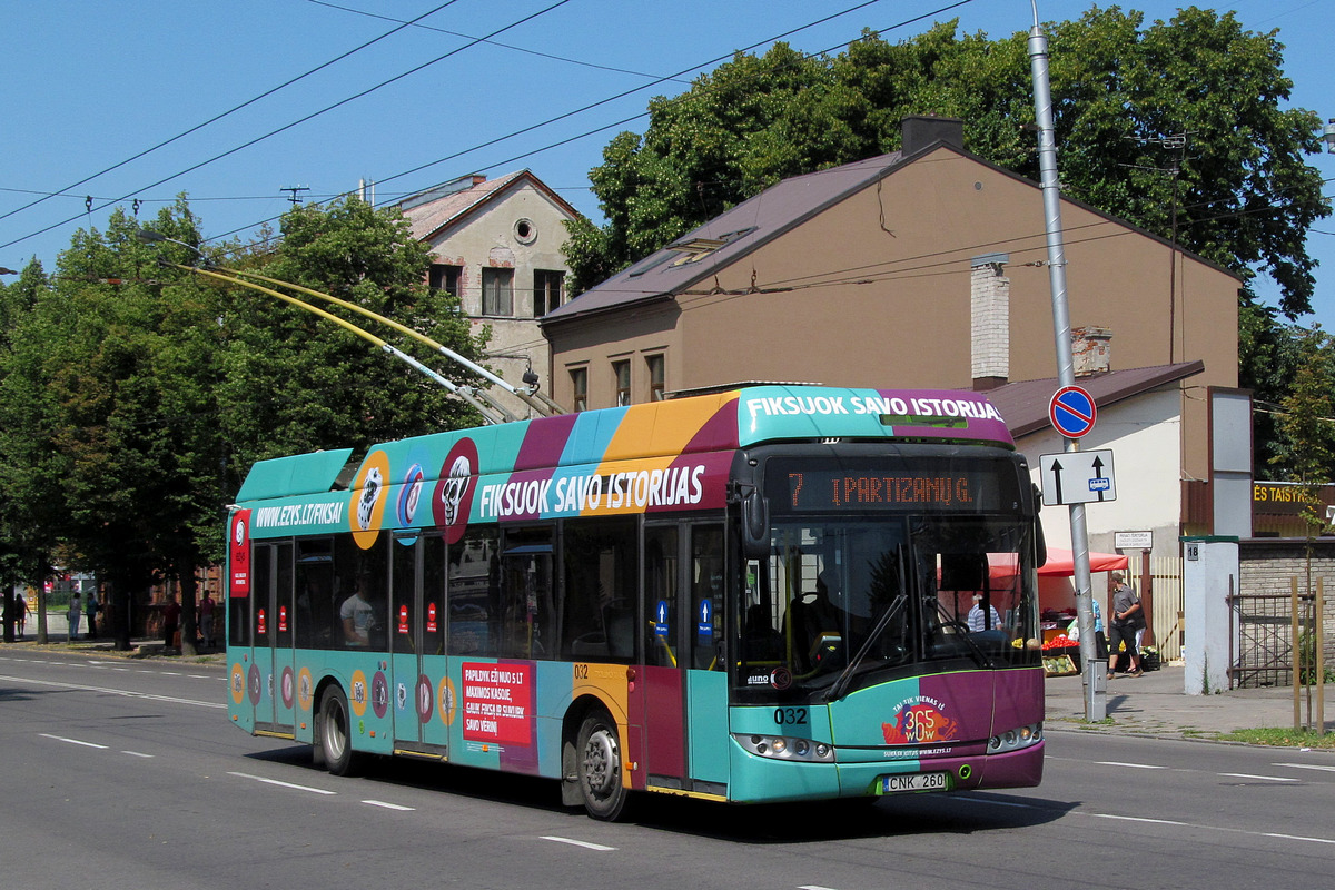 Каунас, Solaris Trollino III 12 AC № 032