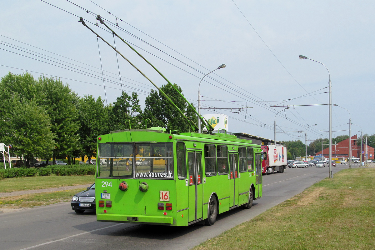 Каунас, Škoda 14Tr02/6 № 294