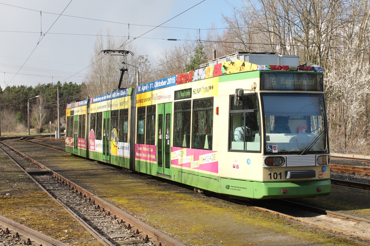 Brandenburg an der Havel, Duewag MGT6D Nr. 101
