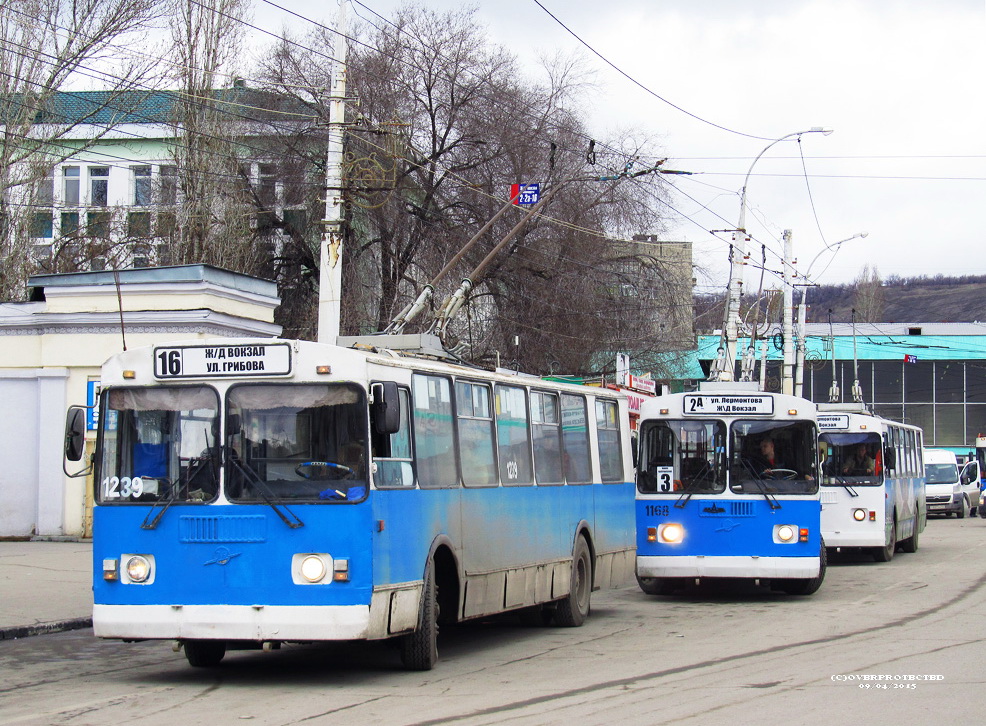 Саратов, ЗиУ-682Г-012 [Г0А] № 1239; Саратов, ЗиУ-682Г-012 [Г0А] № 1168