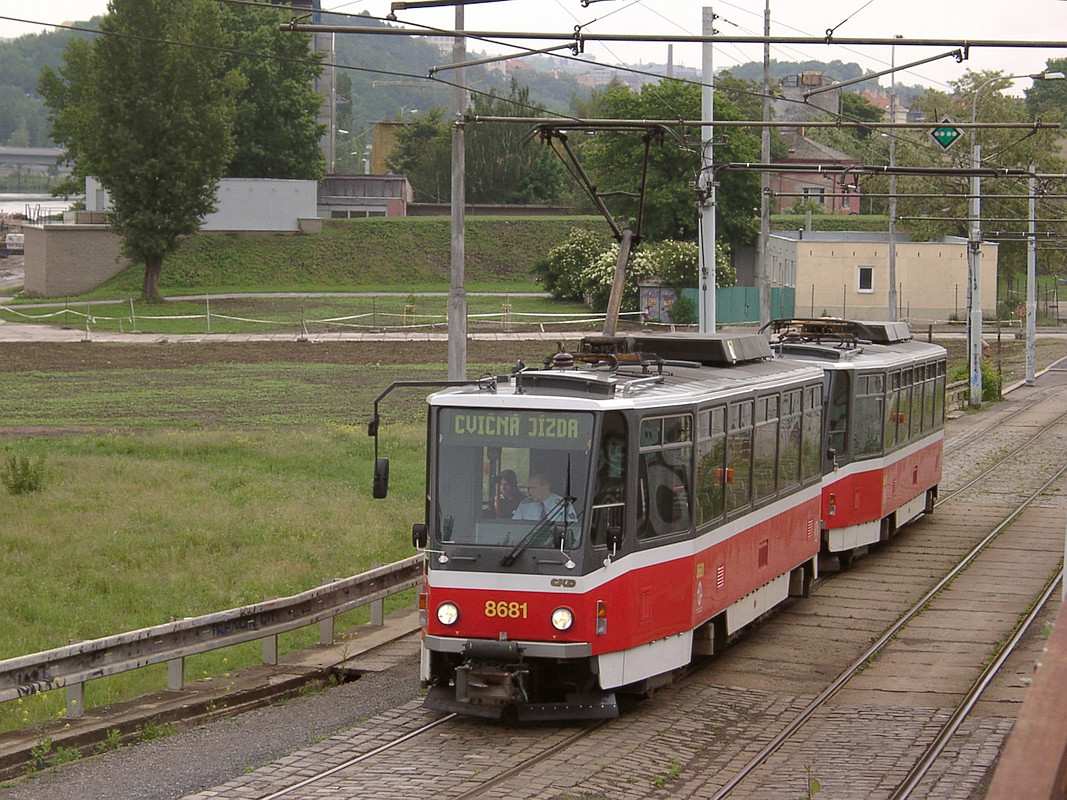 Prague, Tatra T6A5 Br. 8681
