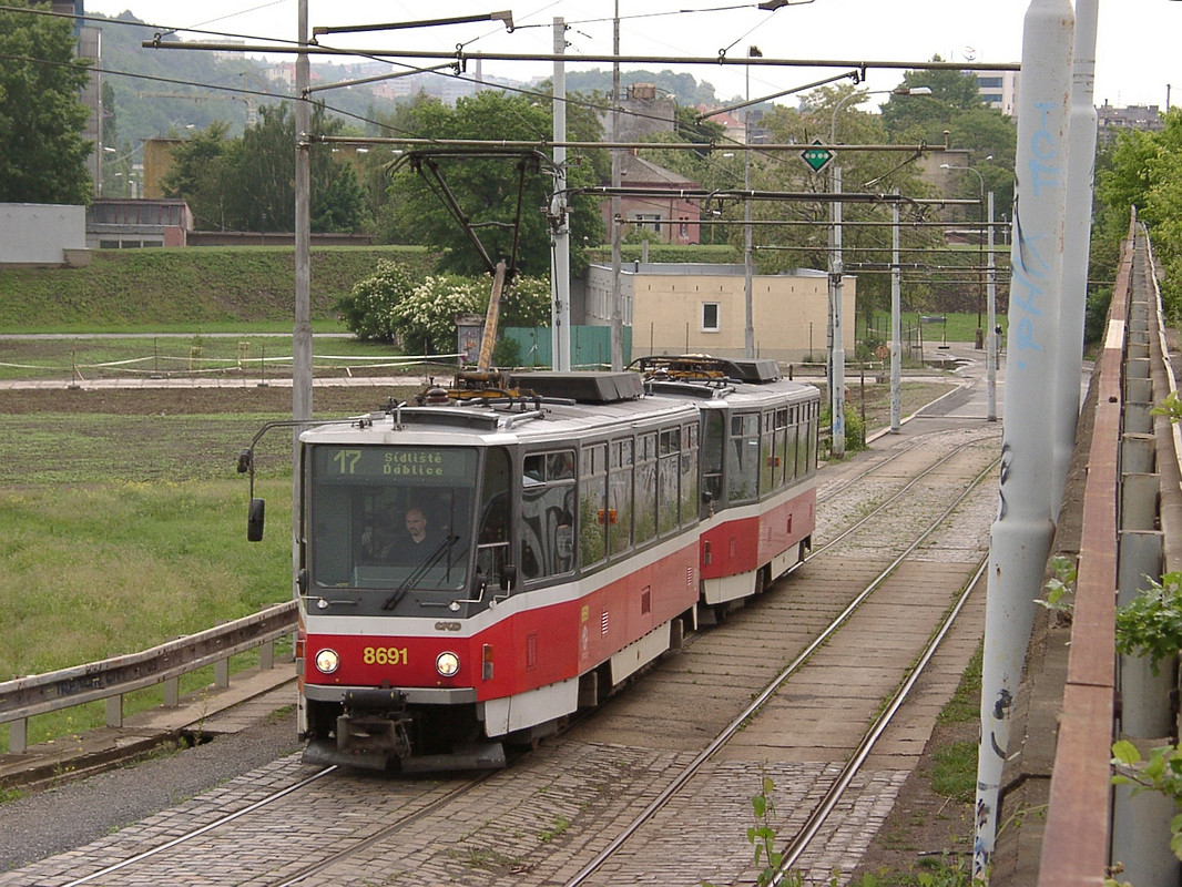 Прага, Tatra T6A5 № 8691