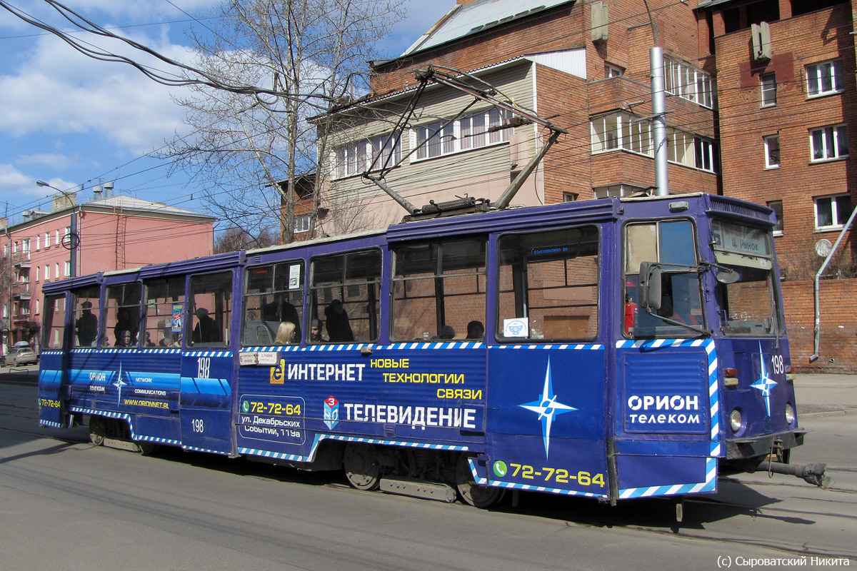 Иркутск, 71-605 (КТМ-5М3) № 198