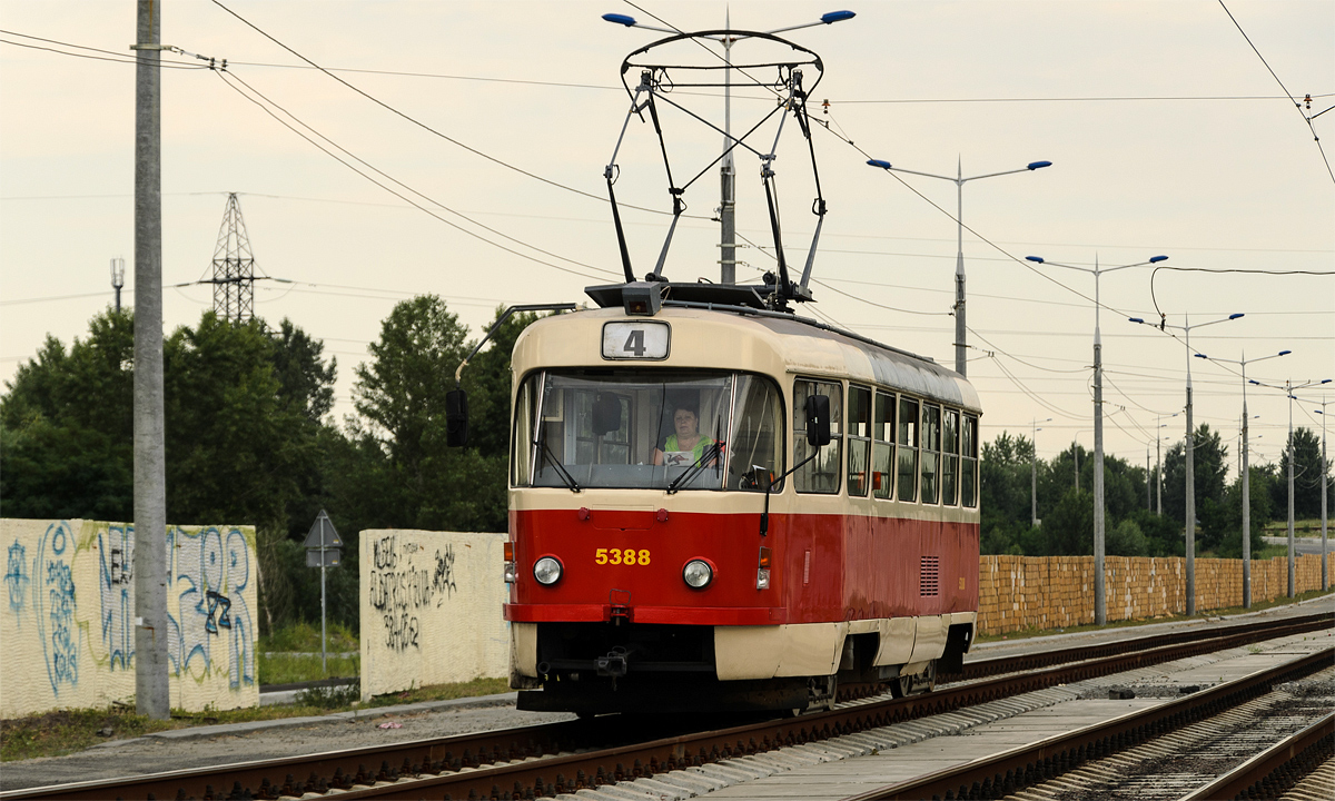 Киев, Tatra T3SU № 5388