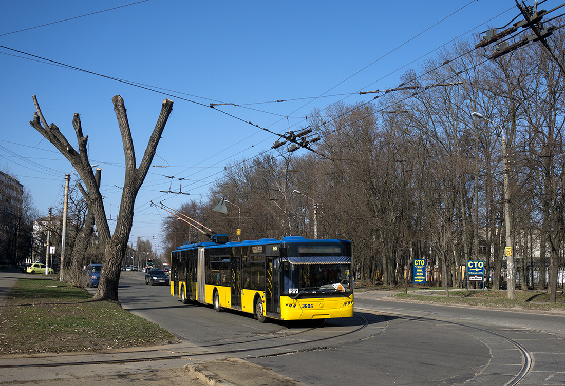 Киев, ЛАЗ E301D1 № 3605