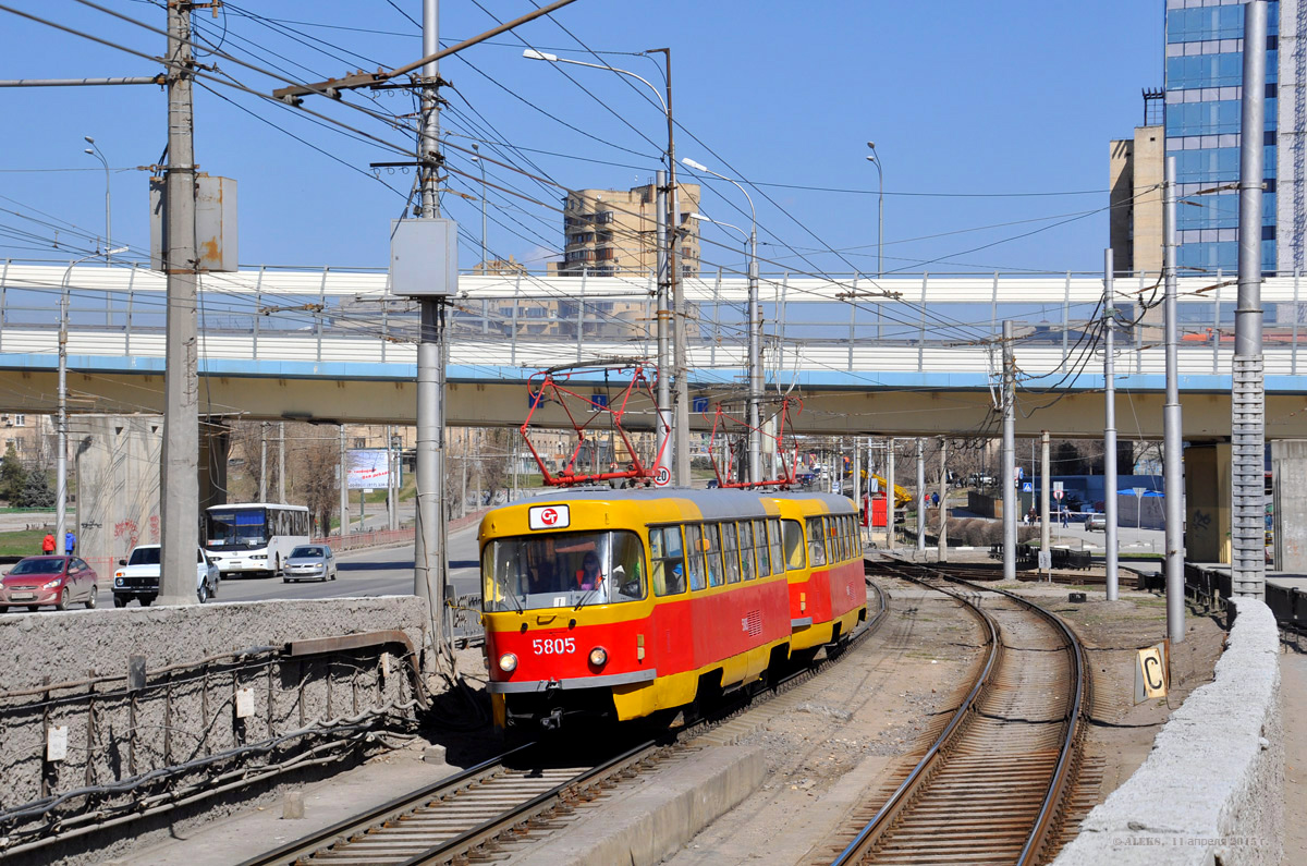 Волгоград, Tatra T3SU № 5805; Волгоград, Tatra T3SU № 5806