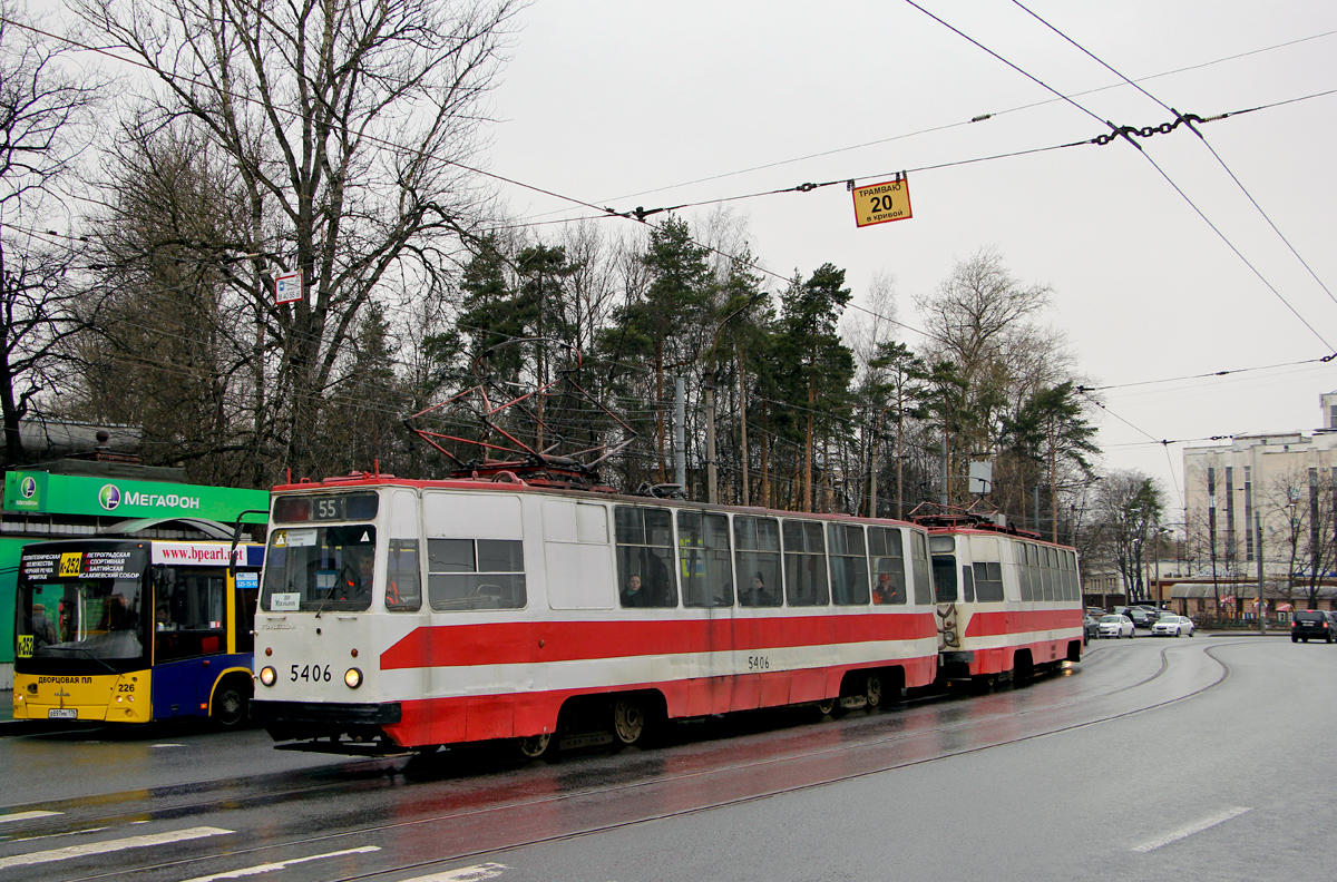 Санкт-Петербург, ЛМ-68М № 5406