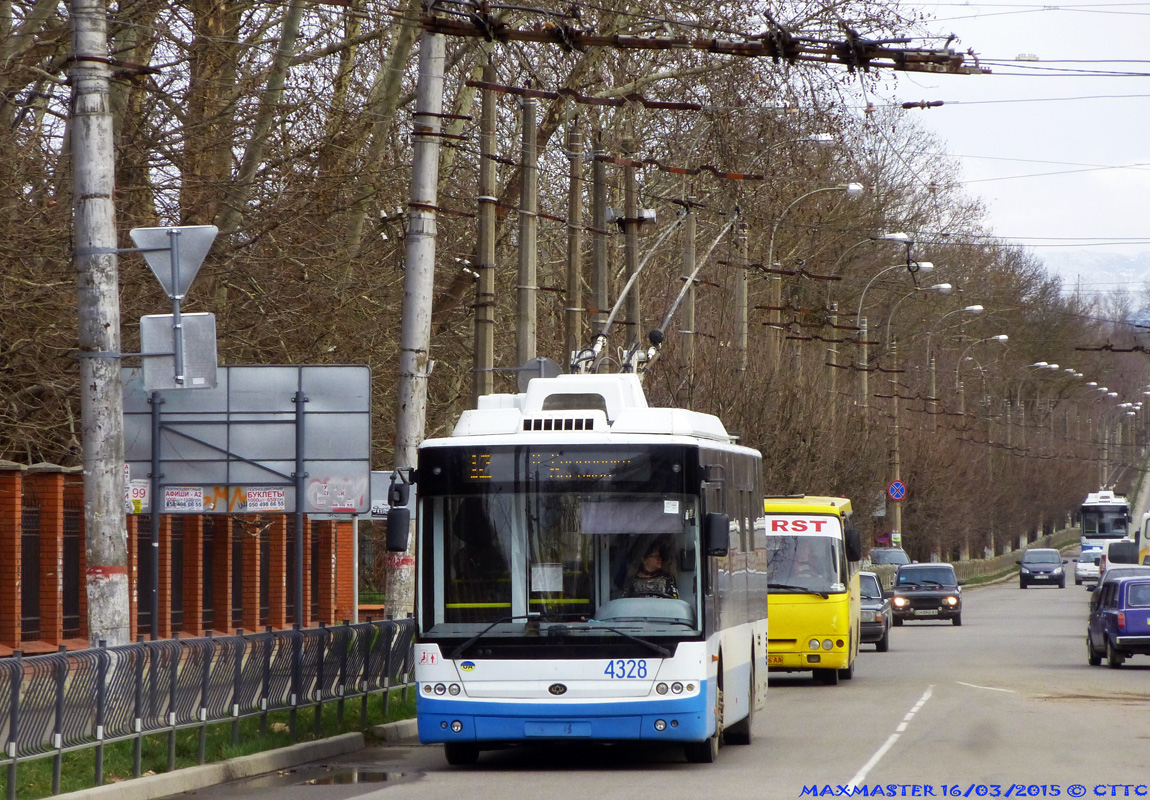 Крымский троллейбус, Богдан Т70110 № 4328