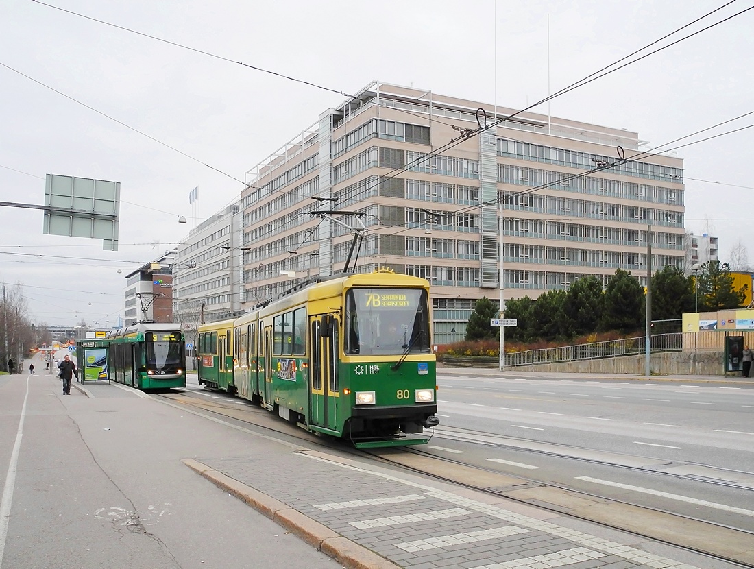 赫尔辛基 - 埃斯波, Valmet MLNRV2 # 80; 赫尔辛基 - 埃斯波, Bombardier Variotram MLRV2 # 232