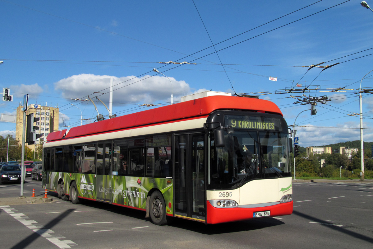Vilnius, Solaris Trollino II 15 AC — 2695