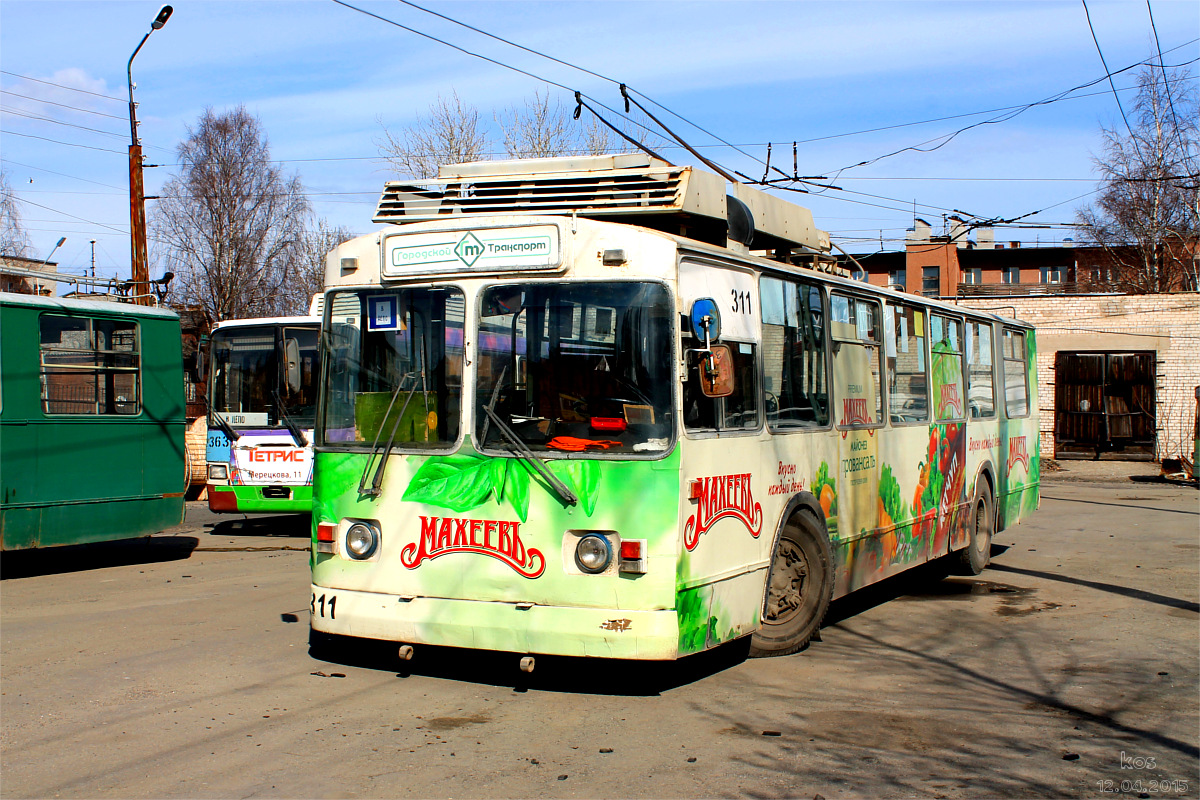 Петрозаводск, ЗиУ-682Г [Г00] № 311