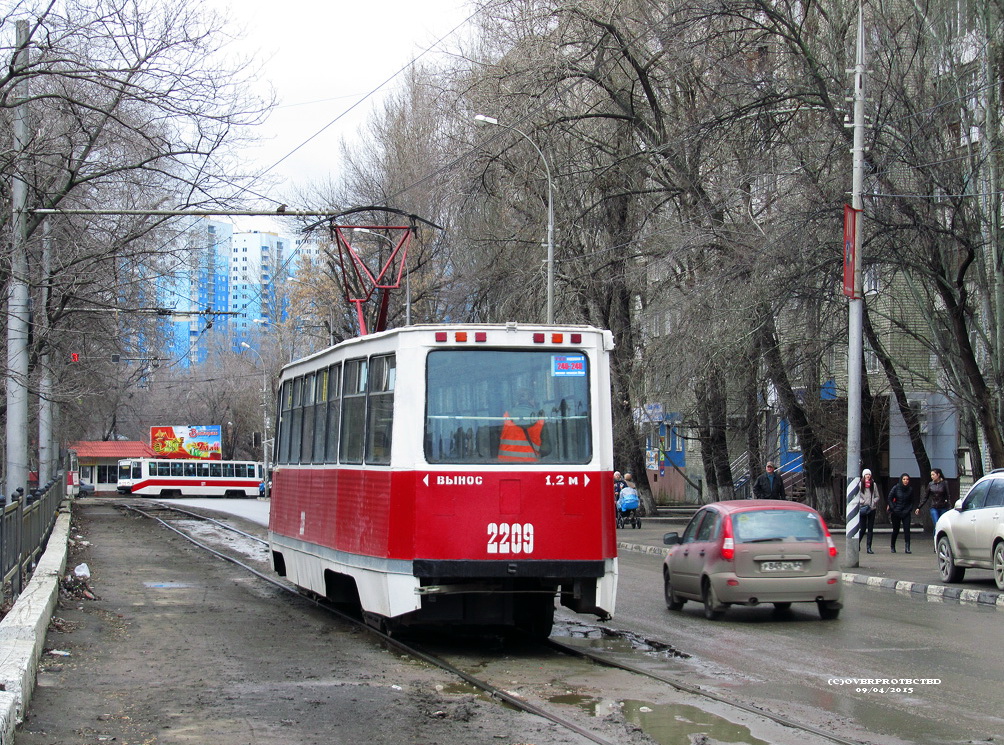 Саратов, 71-605 (КТМ-5М3) № 2209 Саратов, 71-605 (КТМ-5М3) № 2209