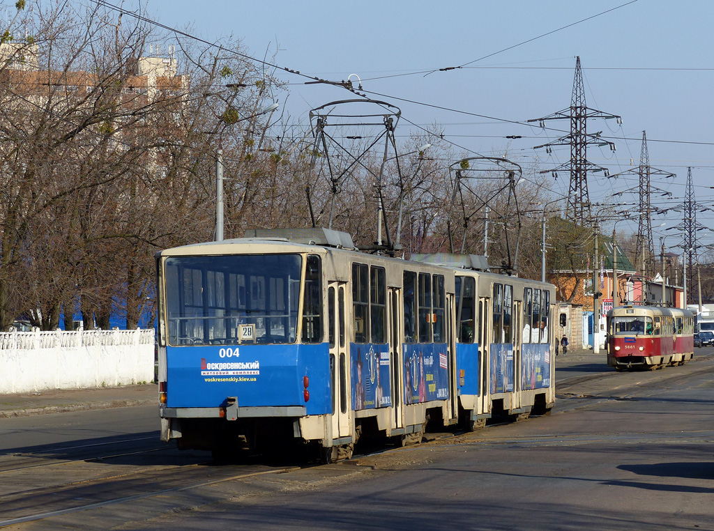 Киев, Tatra T6B5SU № 004