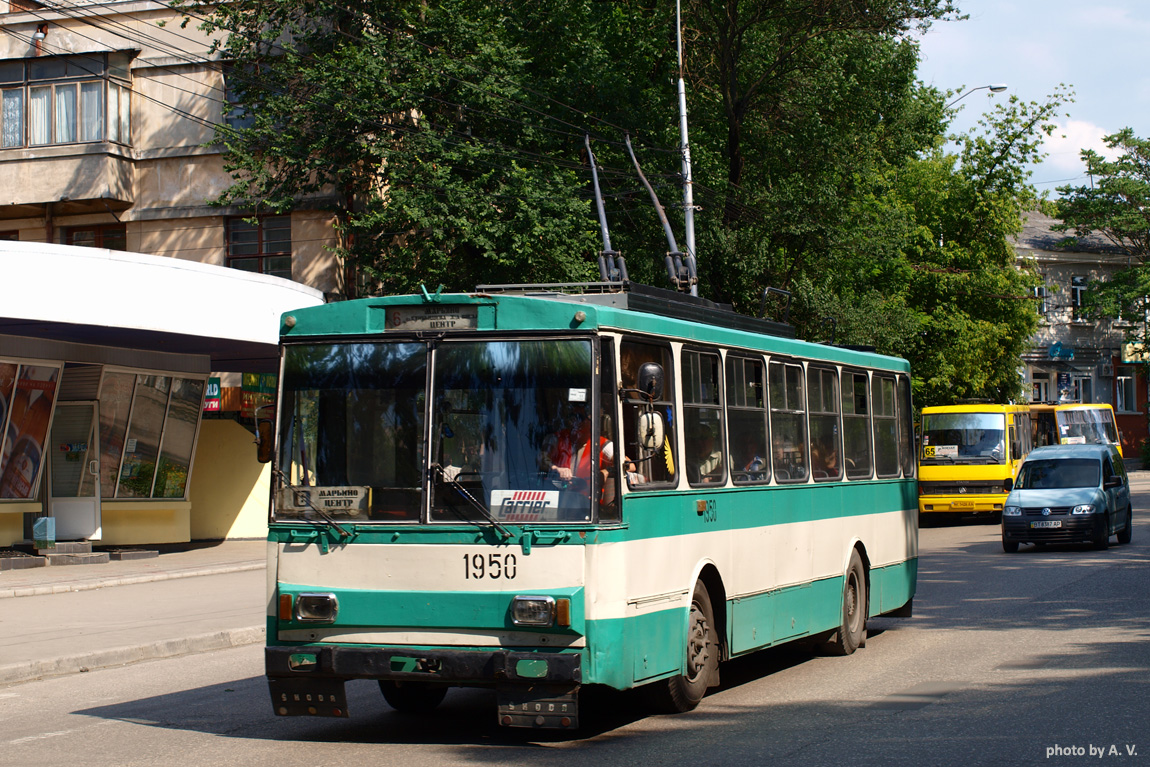 Крымский троллейбус, Škoda 14Tr06 № 1950